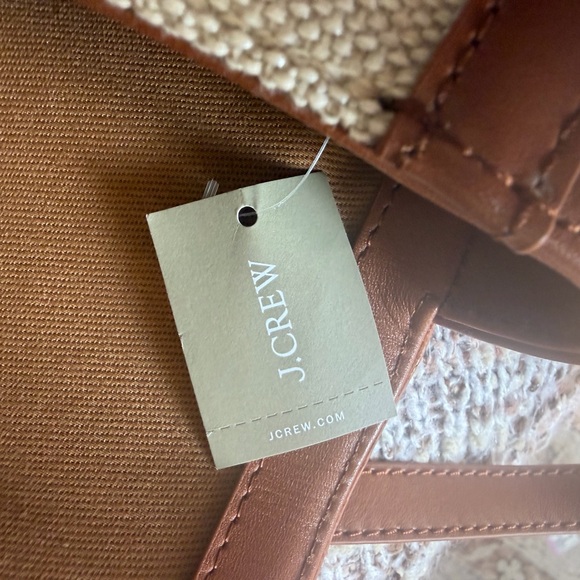 J. Crew Tan and Cream Shoulder Bag - Picture 7 of 8